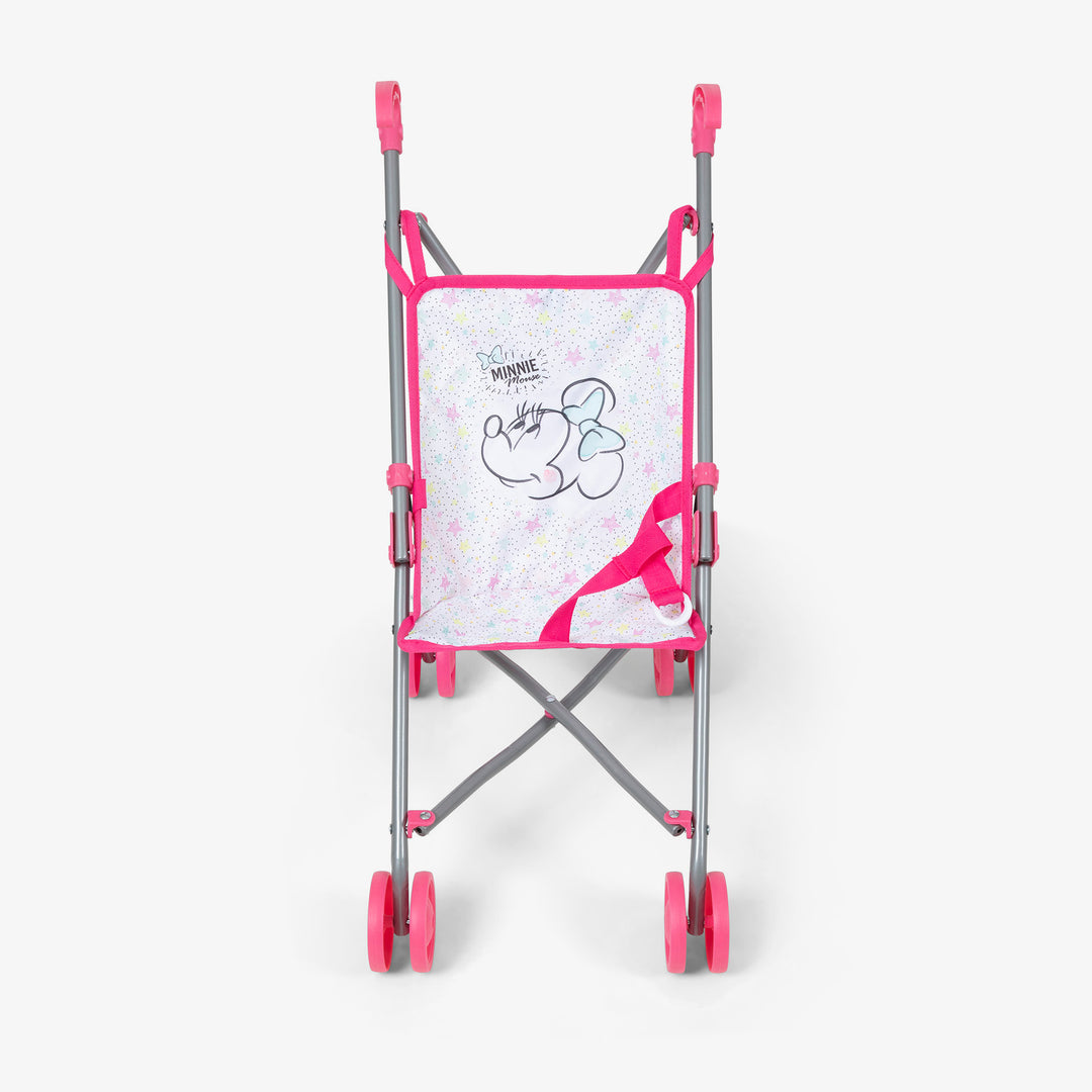 טיולון לבובה לבן מיני מאוס