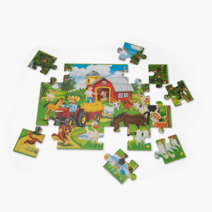 פאזל חיות חווה 24 חלקים