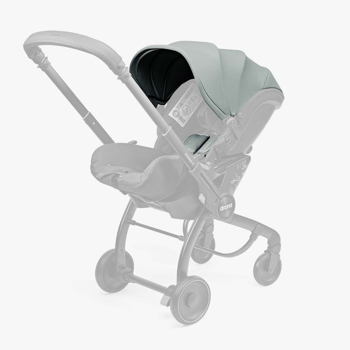 גגון וריפוד רצועות כתף ירוק מרווה דונה X