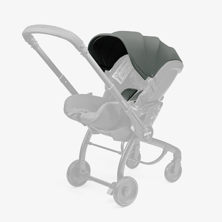 גגון וריפוד רצועות כתף אפור פורסט דונה X