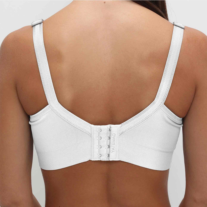 חזיית הנקה ללא תפר אקטיב לבן