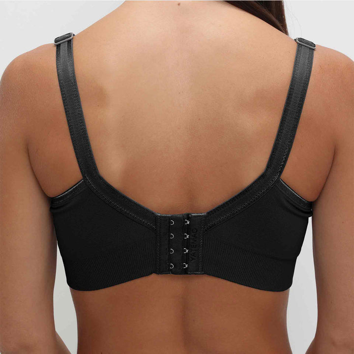 חזיית הנקה ללא תפר אקטיב שחור