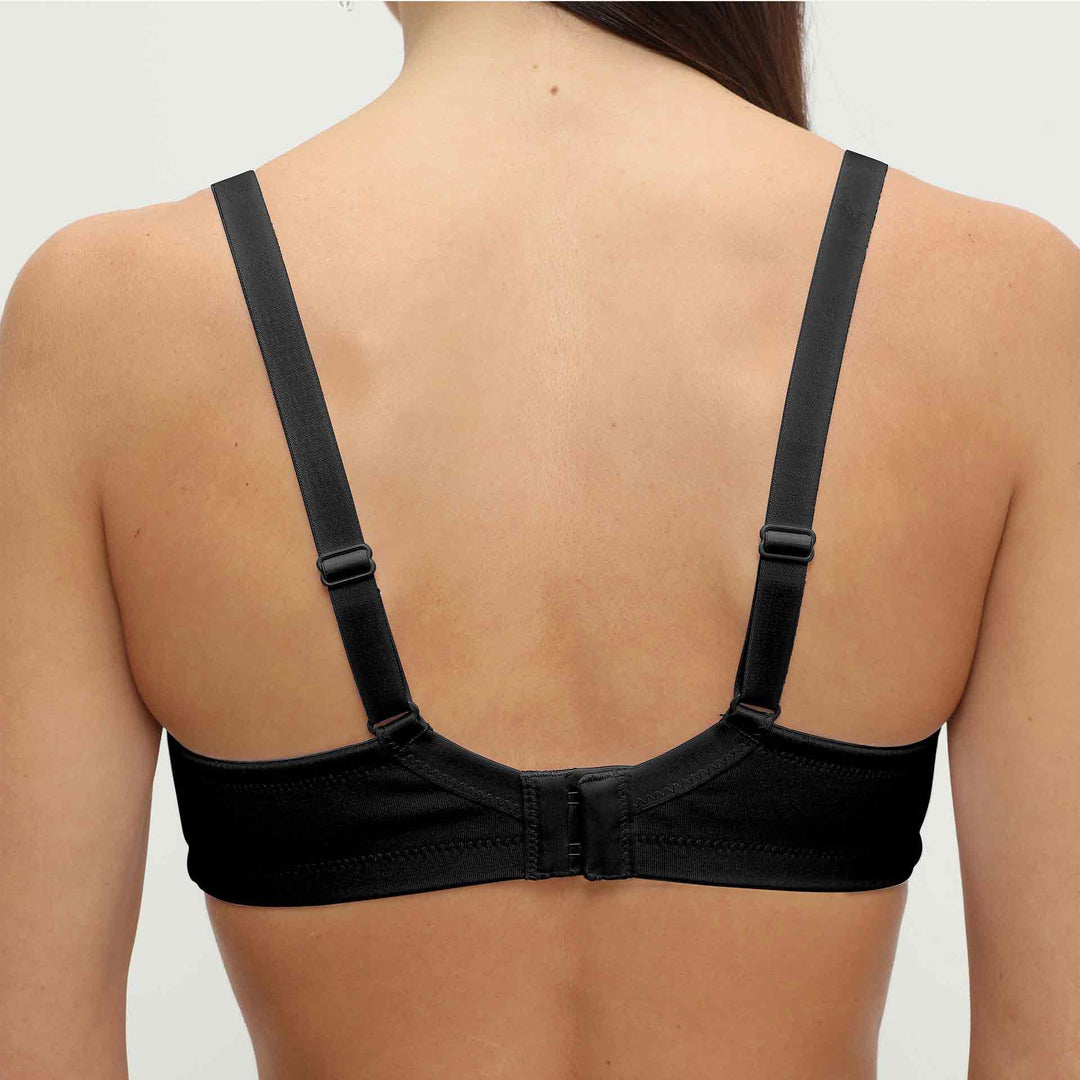 חזיית  הנקה צארם תחרה שחור