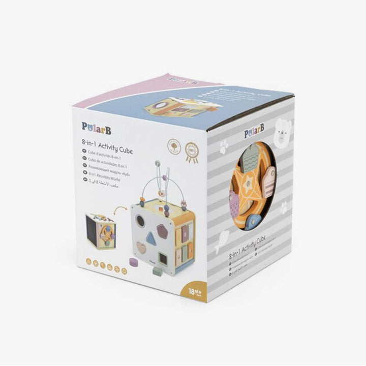 קוביית פעילות 8 ב 1