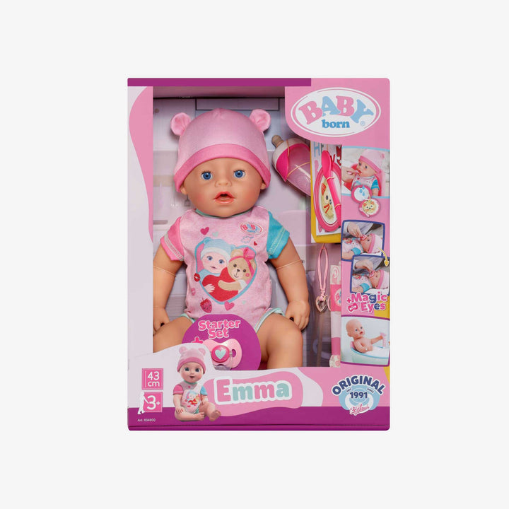 בובת תינוקת אמה מוצץ הקסם