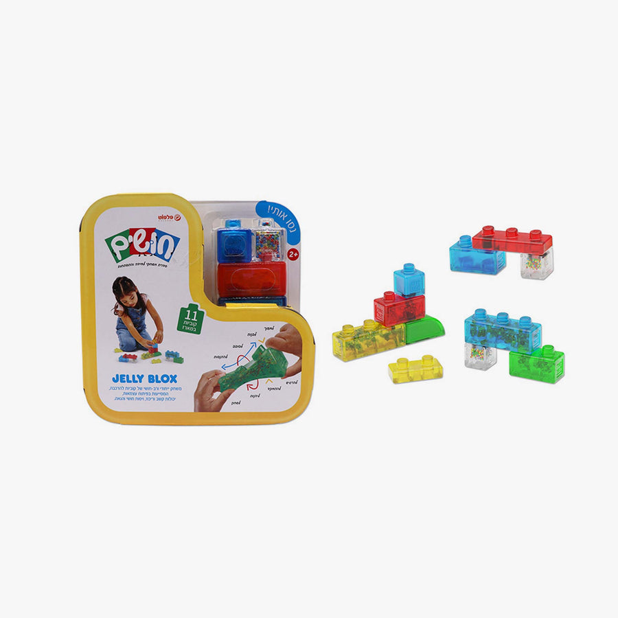 מארז קוביות בנייה ג'לי בלוקס