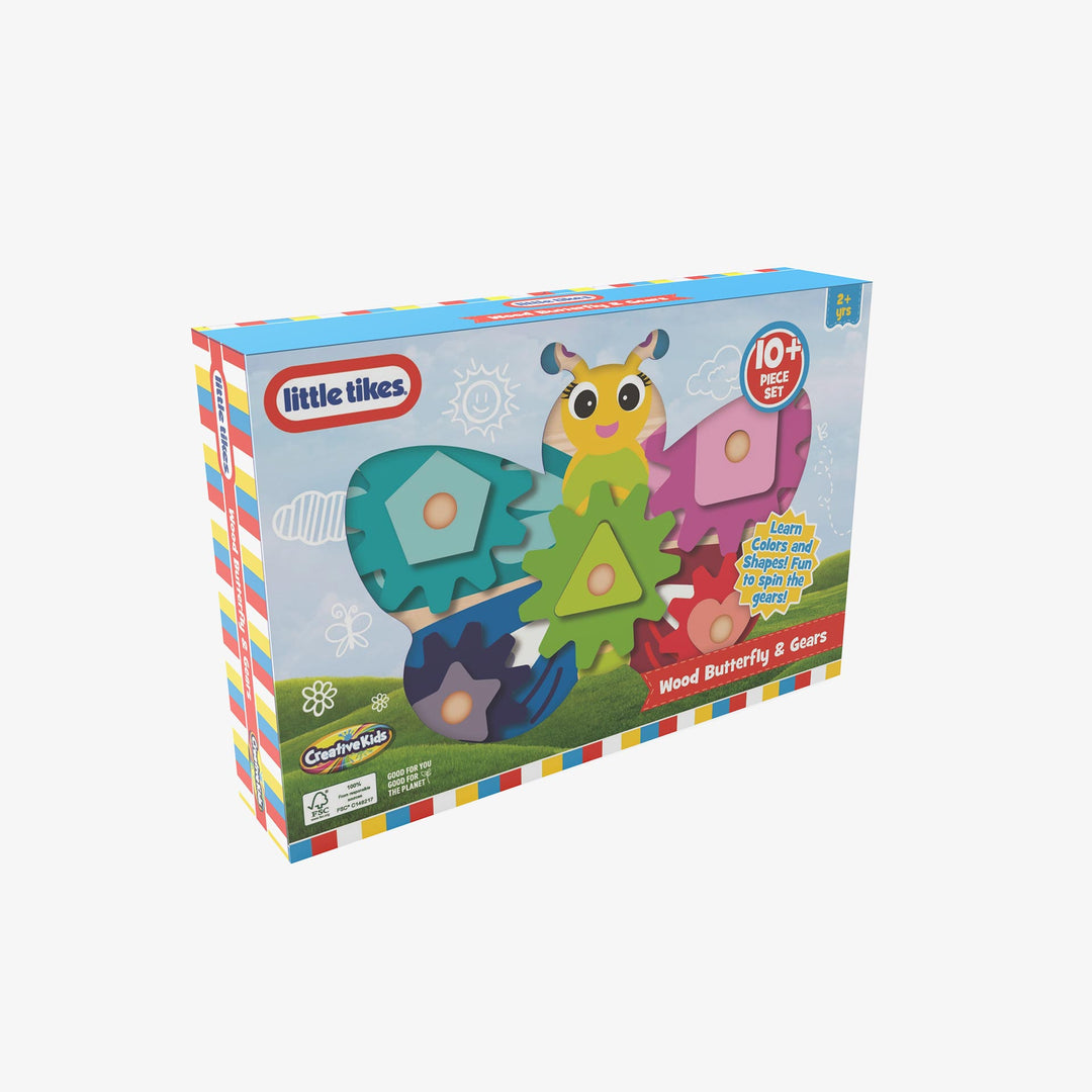 פרפר עץ וגלגלי שיניים