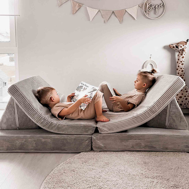 מזרן פעילות מודולרי אפור 168X84