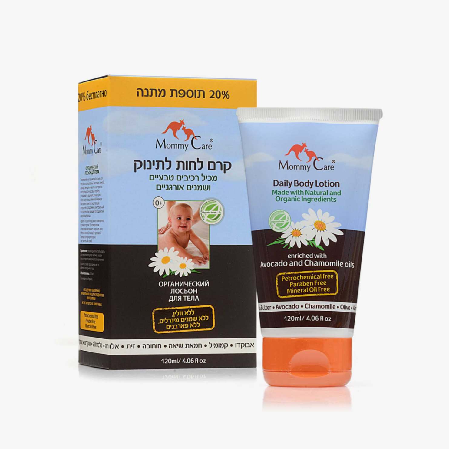 שמנים וקרמים לתינוק | שילב – Shilav