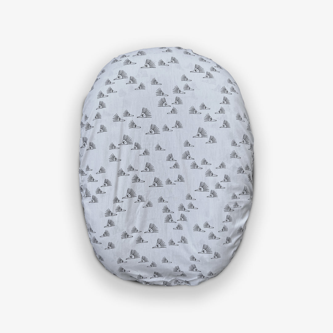 ציפית הפלא לכרית הנקה קיפודים אפורים