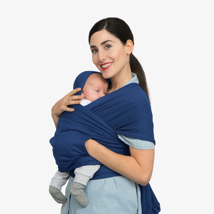 מנשא מנסארי כחול עם כיס