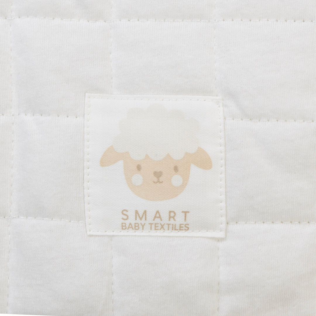 שמיכת קווילט למיטה smart שמנת