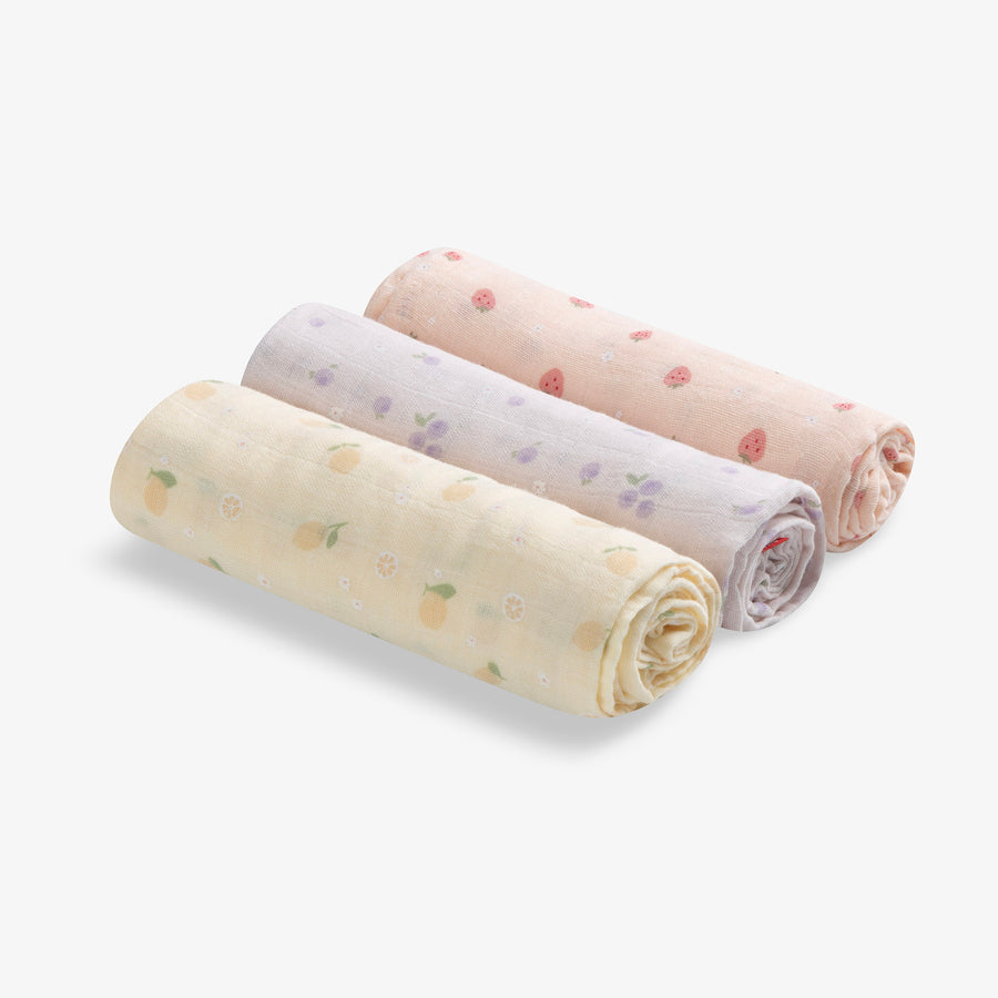 שלישיית חיתולי טטרא פירות