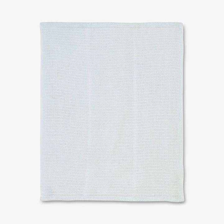 שמיכת קרושט לעגלה תכלת