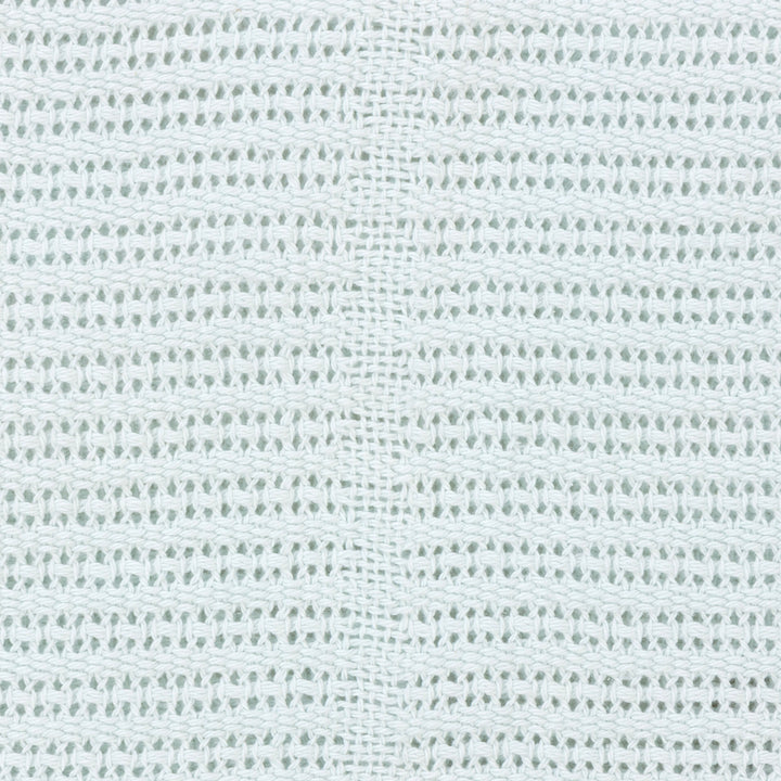 שמיכת קרושט לעגלה תכלת