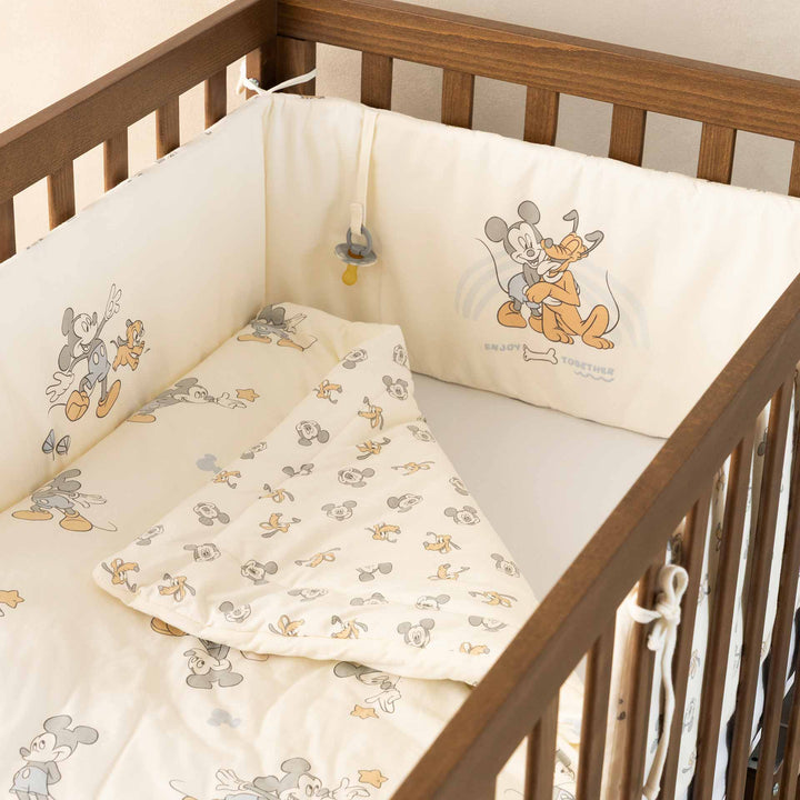 סט מצעים למיטה מיקי תכלת