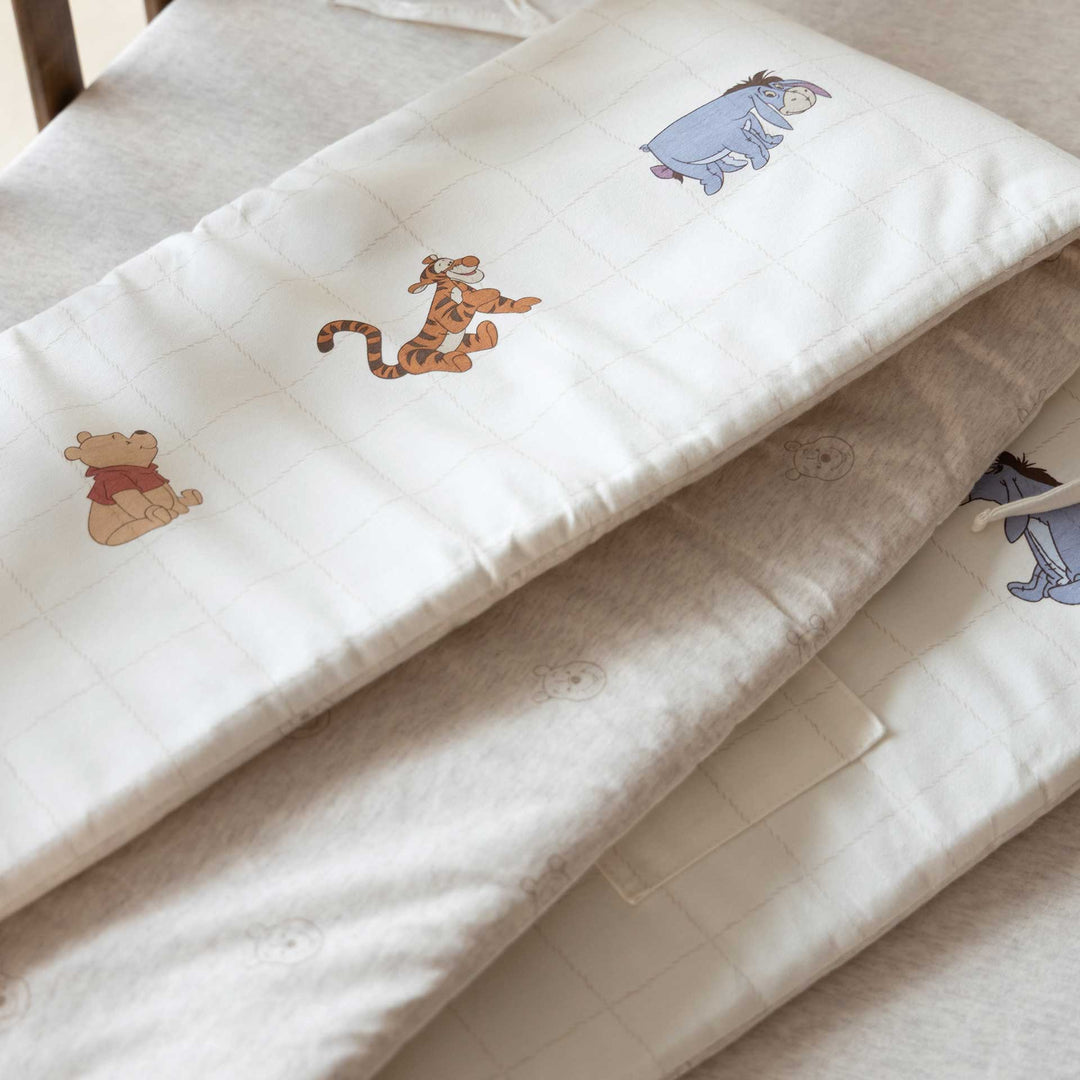 סט מצעים למיטה פו הדב