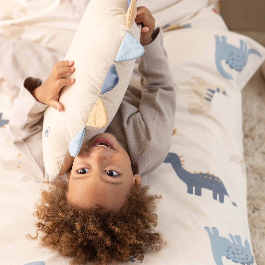 סט מצעים למיטת מעבר דינו