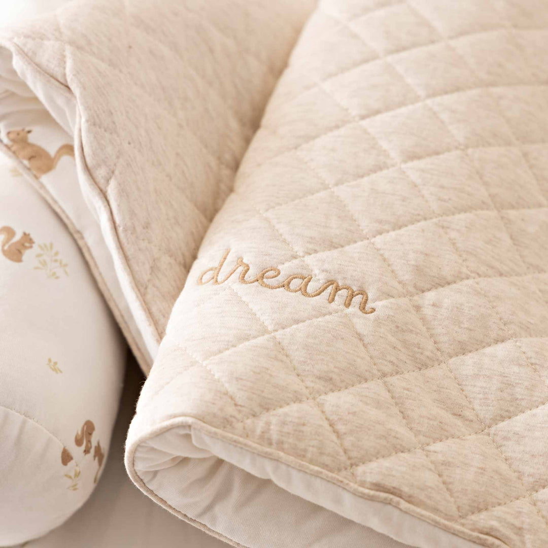 שמיכה עם מילוי לעריסה mix it סנאים