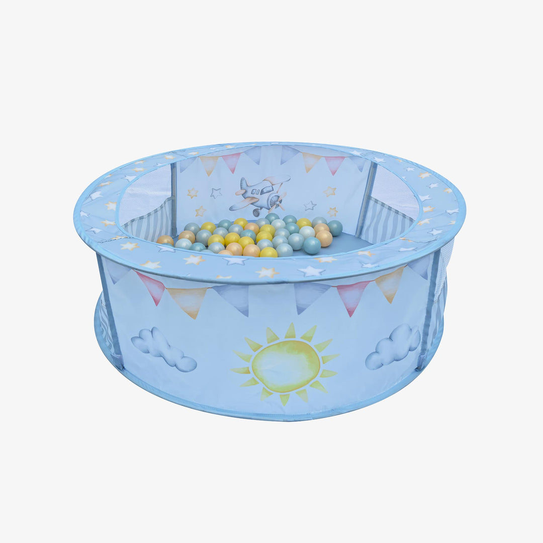 בריכת כדורים תכלת הרפתקאות קטנות