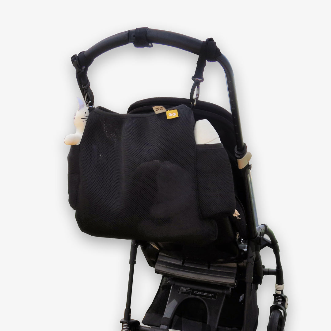 סל רשת שחור לעגלה