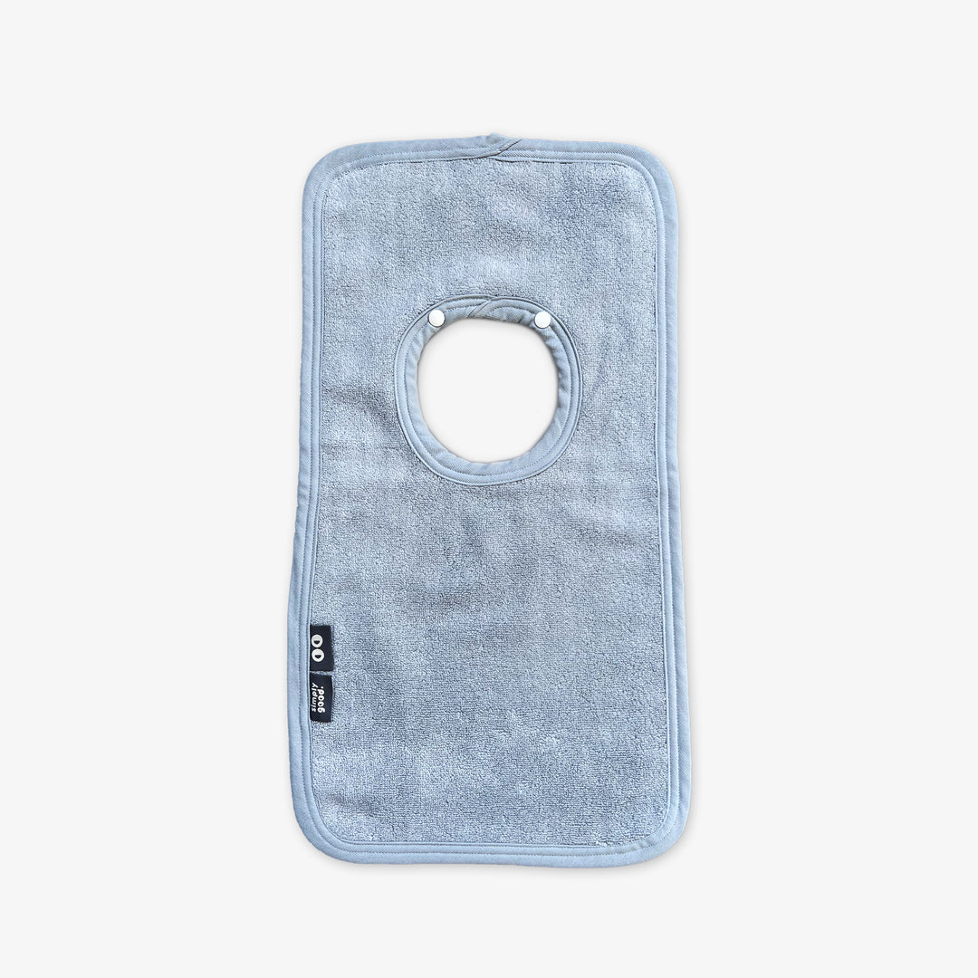 סינר מגבת תכלת לבן פנינה- זוג סינרים