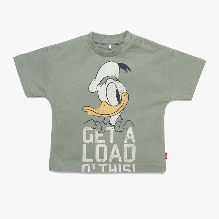חליפת בנים קייצית בהדפס דונאלד דאק
