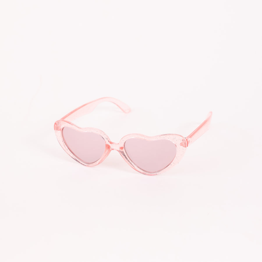משקפי שמש לבבות ורודים