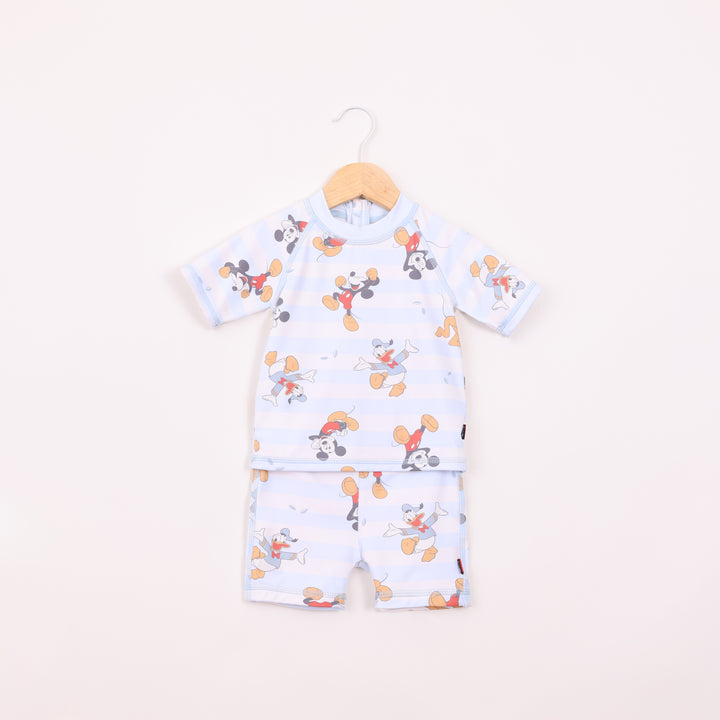 בגד ים סט שרוול קצר