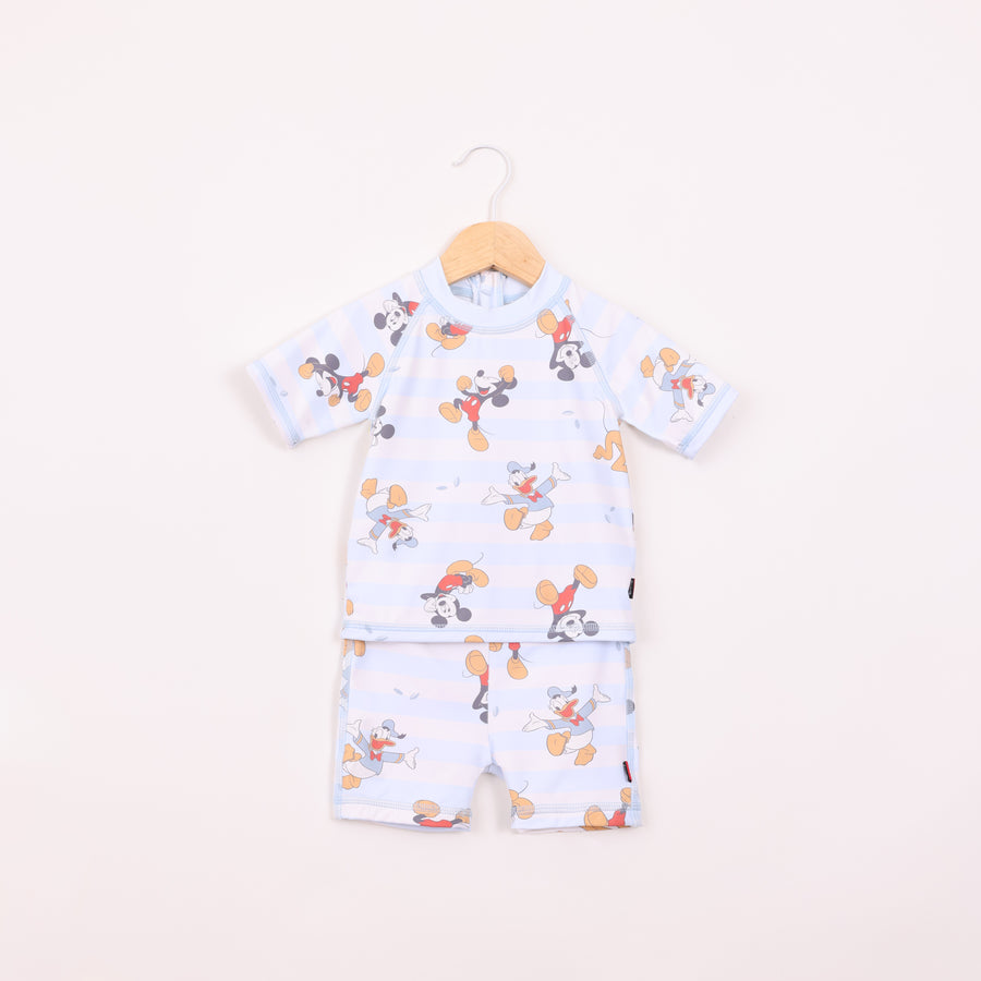 בגד ים סט שרוול קצר