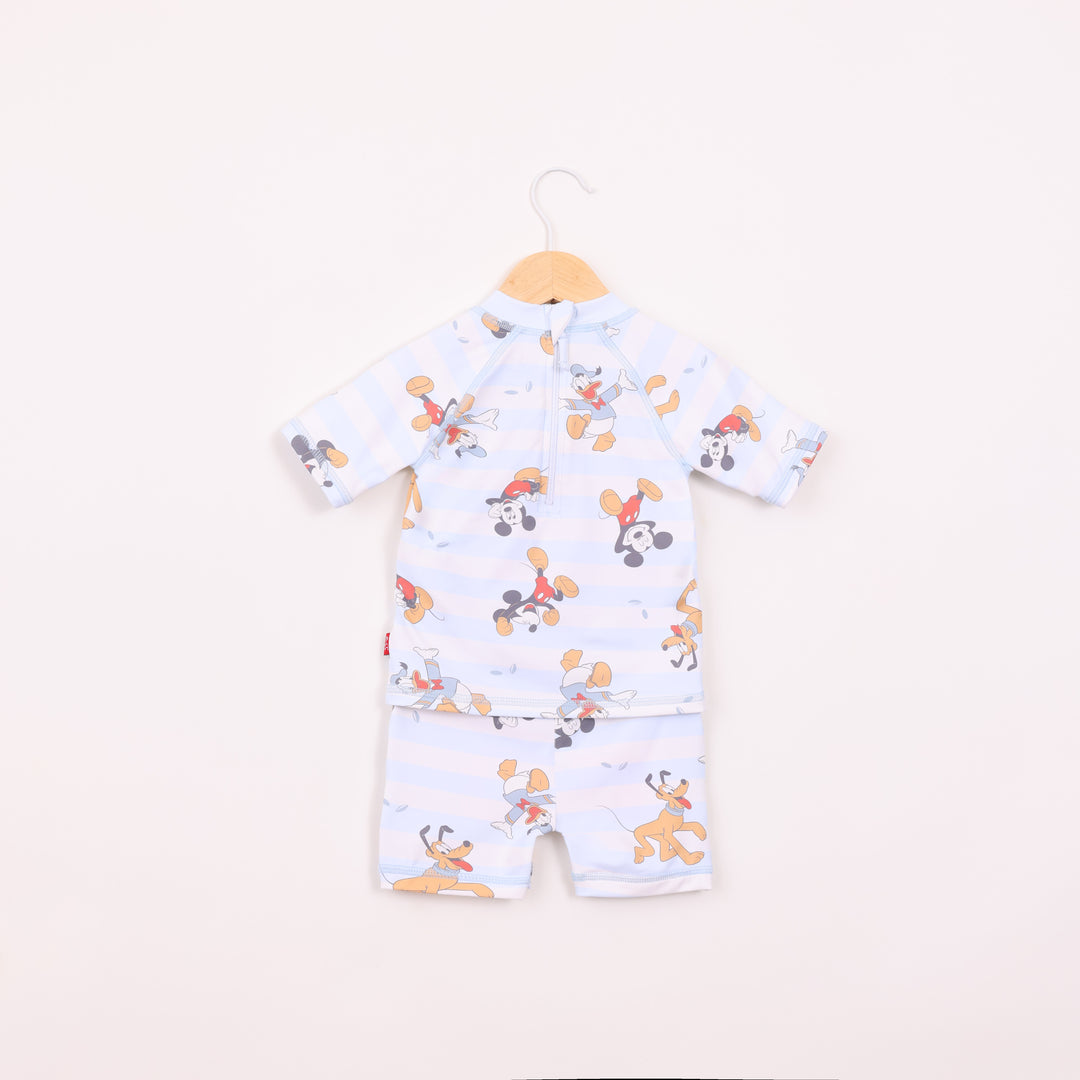 בגד ים סט שרוול קצר