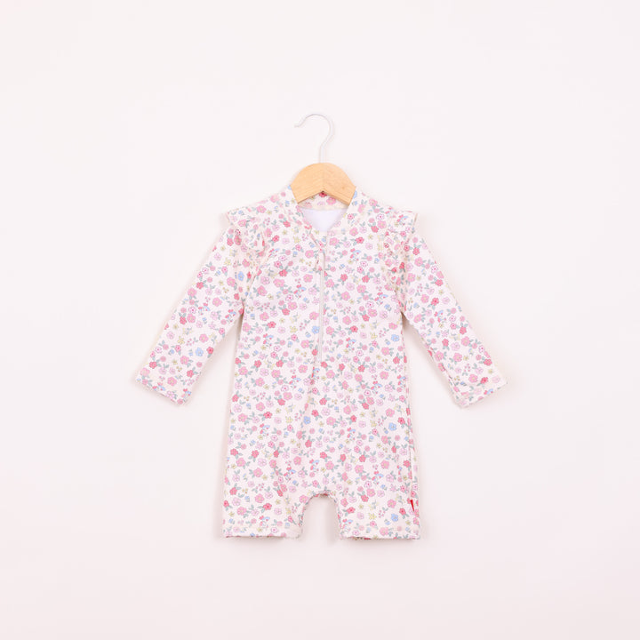 בגד ים  אוברול שרוול ארוך