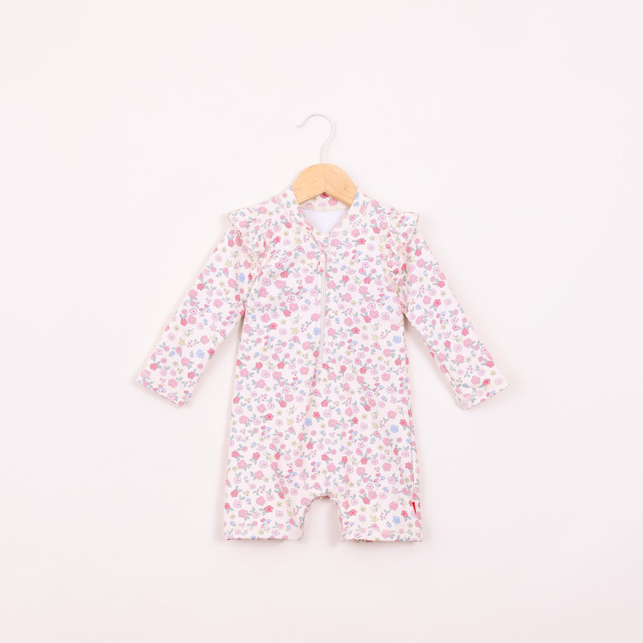 בגד ים  אוברול שרוול ארוך