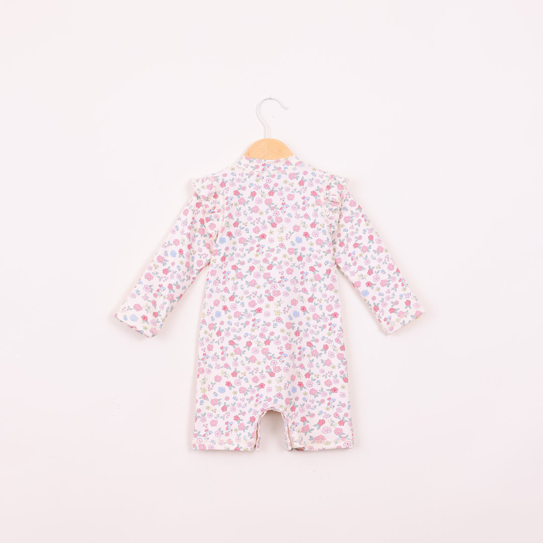 בגד ים  אוברול שרוול ארוך