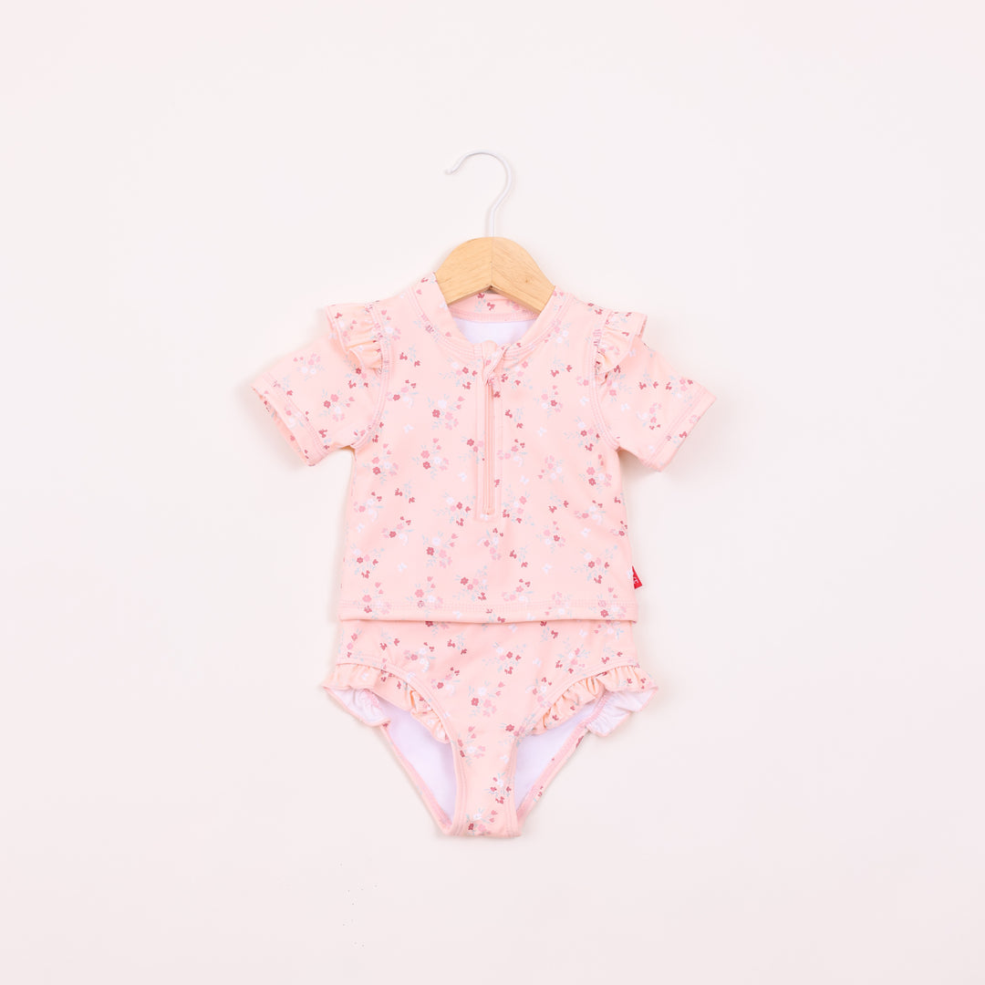 בגד ים סט שרוול קצר