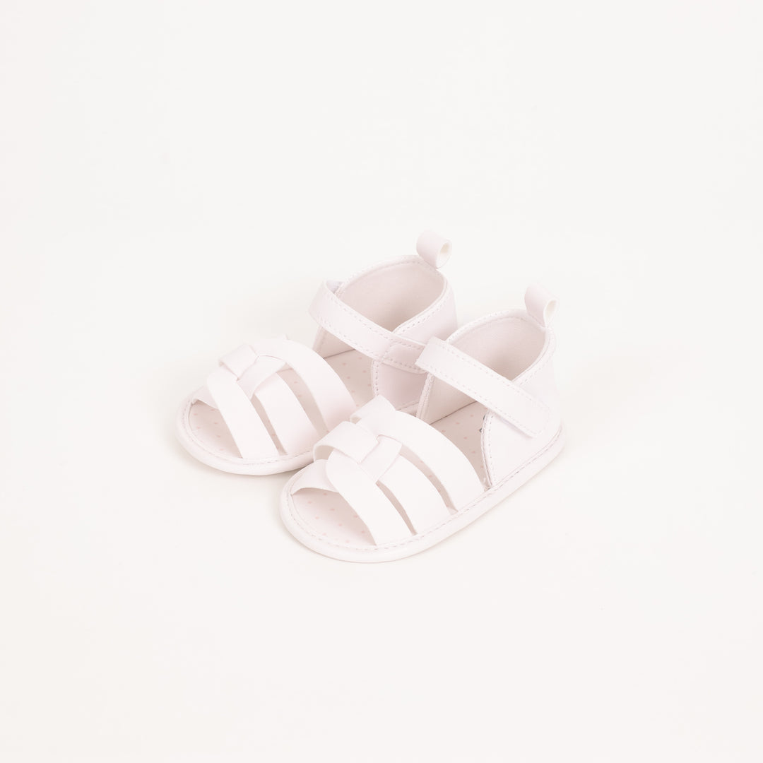 סנדלי בד בגוון ורוד בהיר