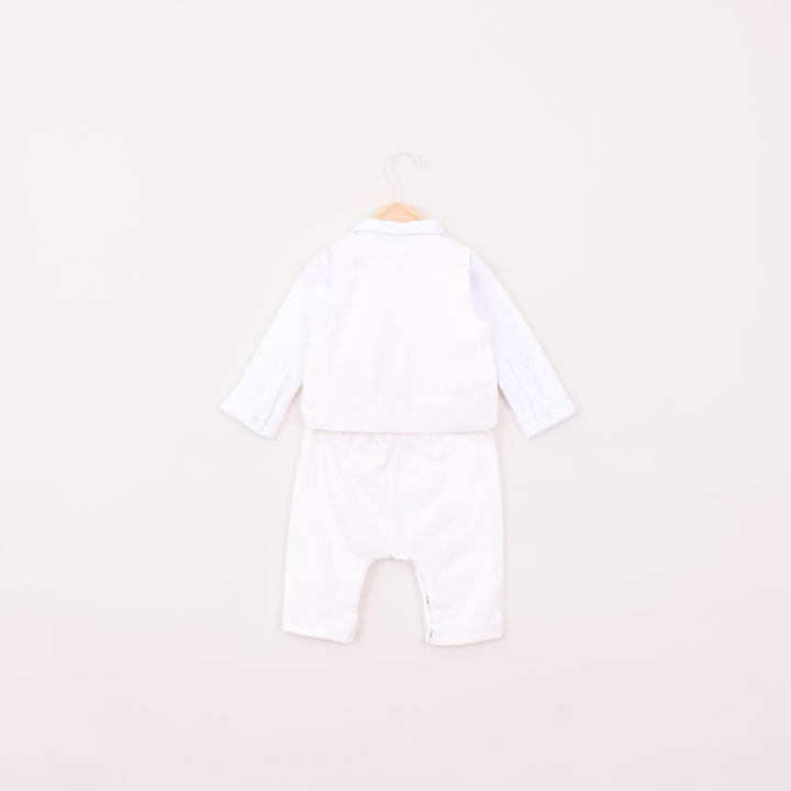 סט חגיגי לברית בגוון שמנת