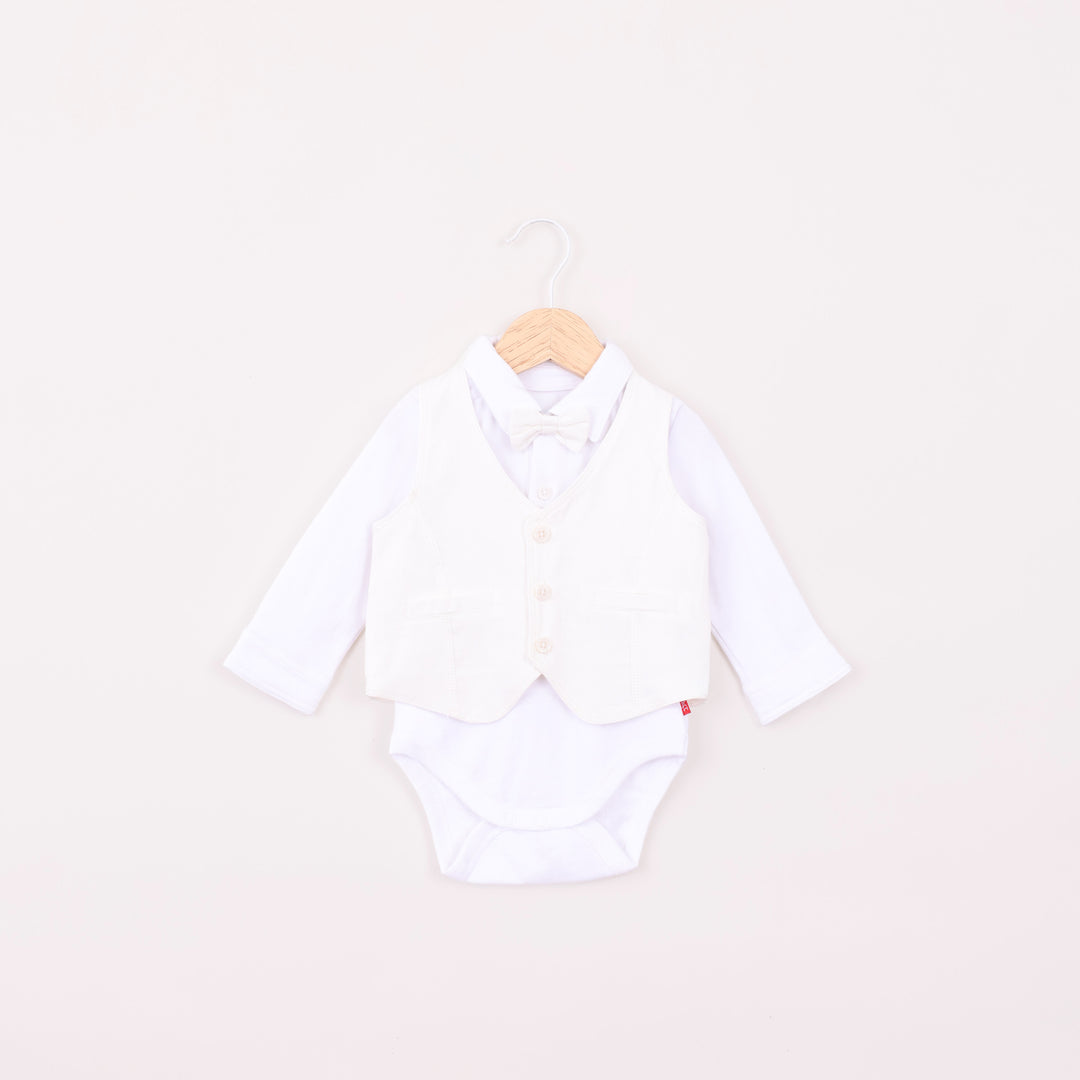 סט חגיגי לברית בגוון שמנת