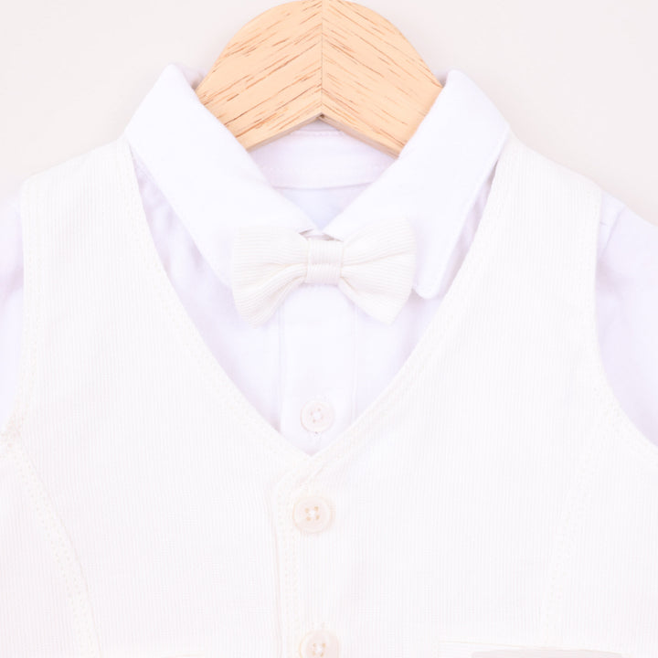 סט חגיגי לברית בגוון שמנת