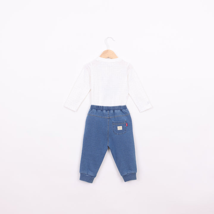 סט בגד גוף ומכנסיים