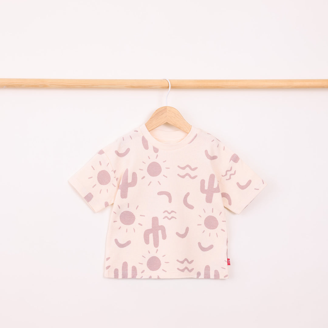 מארז 3 חולצות בהדפס מדברי