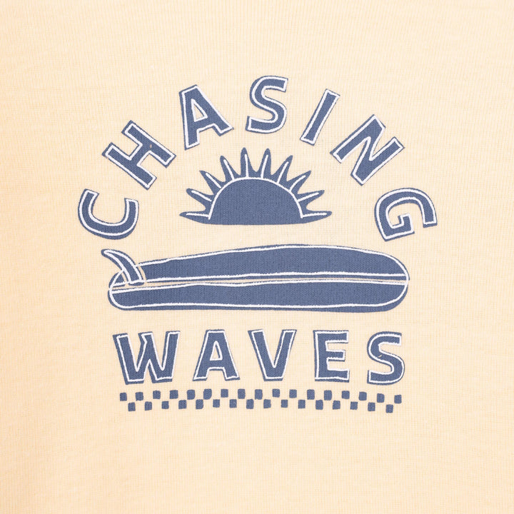 בגד גוף בגוון צהוב בננה Chasing Waves