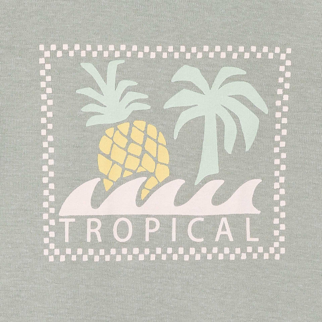 בגד גוף בגוון ירוק מרווה Tropical