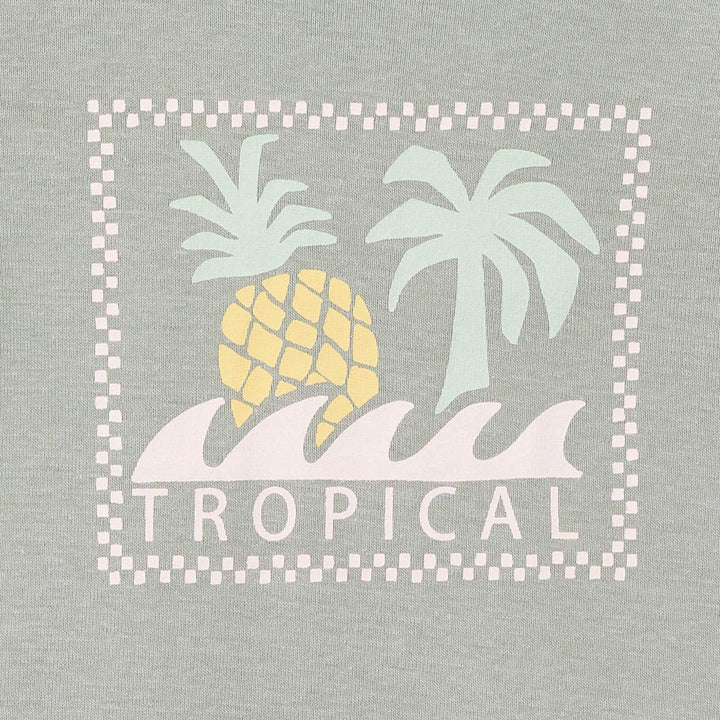 בגד גוף בגוון ירוק מרווה Tropical