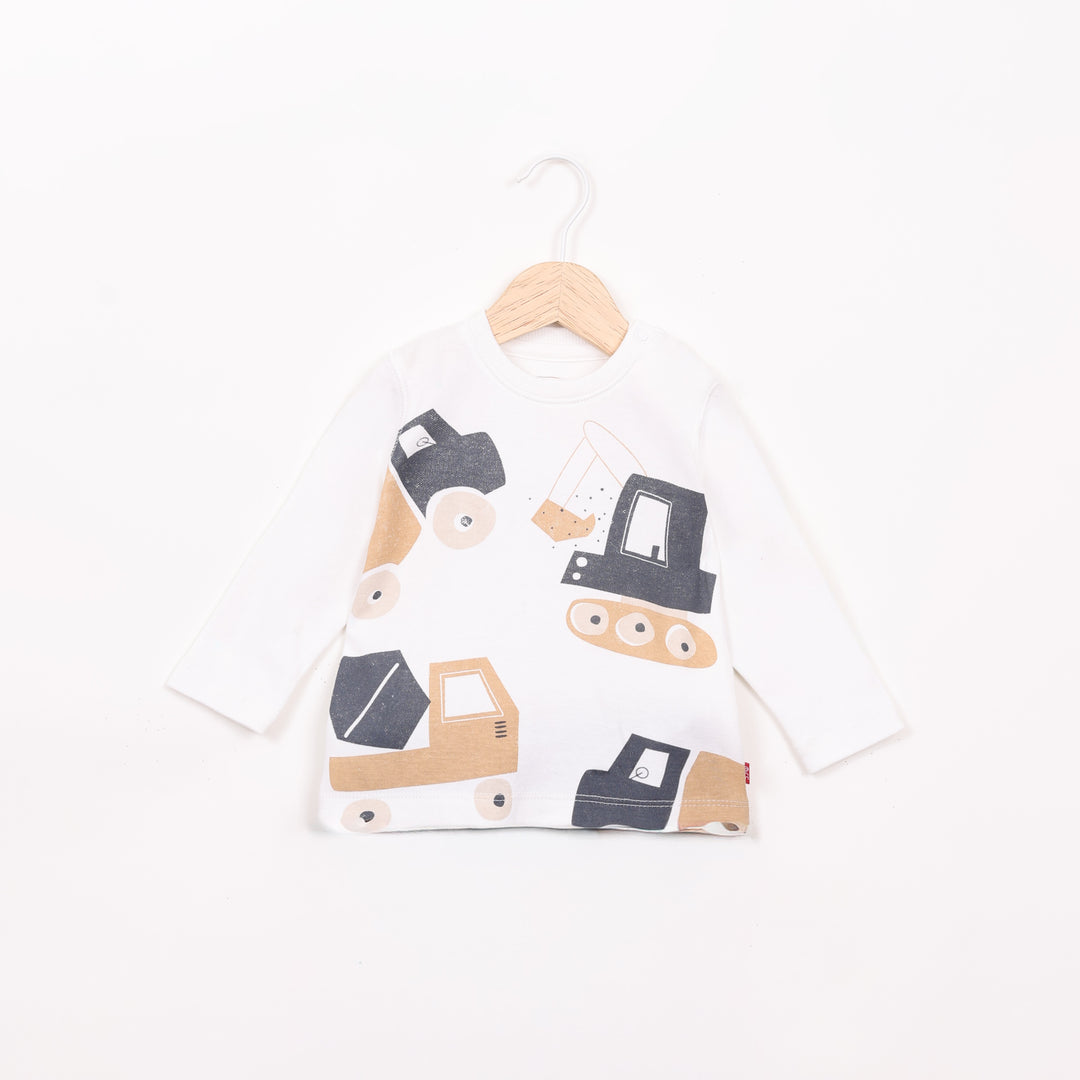 חליפת בנים מעבר בהדפס כלי עבודה