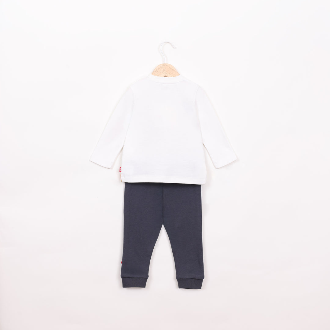 חליפת בנים מעבר בהדפס כלי עבודה