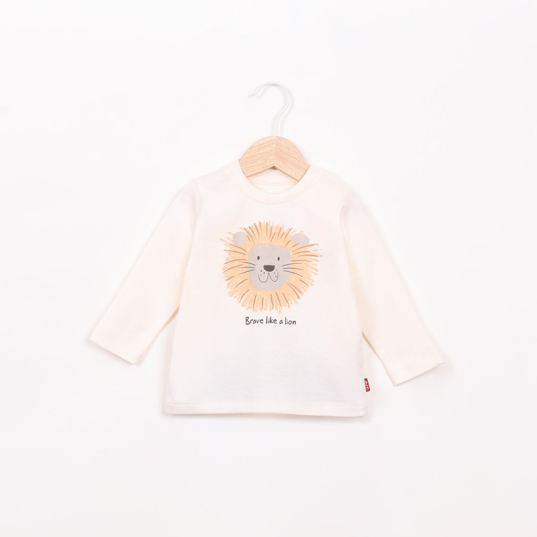 חליפת בנים מעבר בהדפס אריה