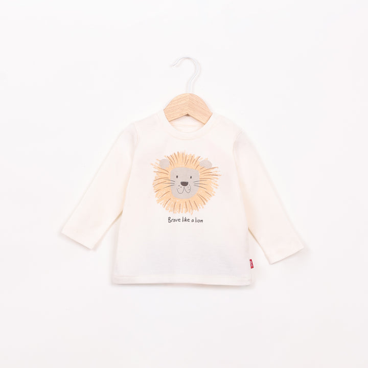 חליפת בנים מעבר בהדפס אריה