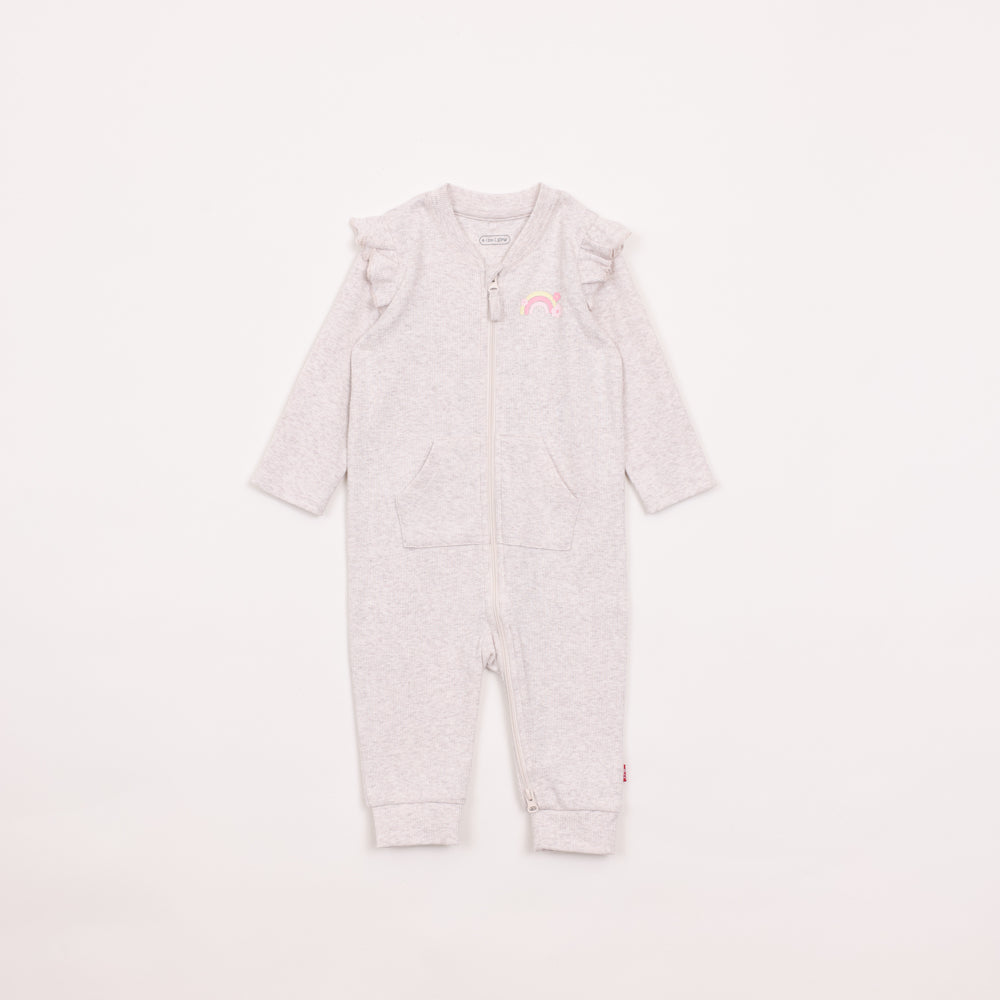 אוברול ארוך עם רוכסן