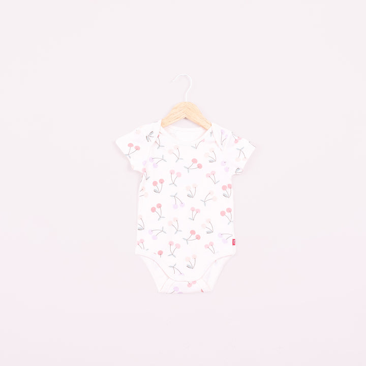 בגד גוף בהדפס דובדבנים